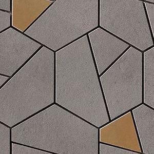 Smoke Mosaico Hex Yellow