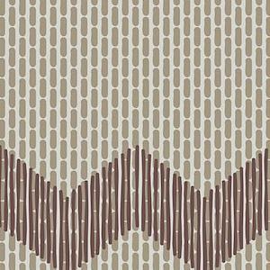 ZIGZAG HALF BROWN