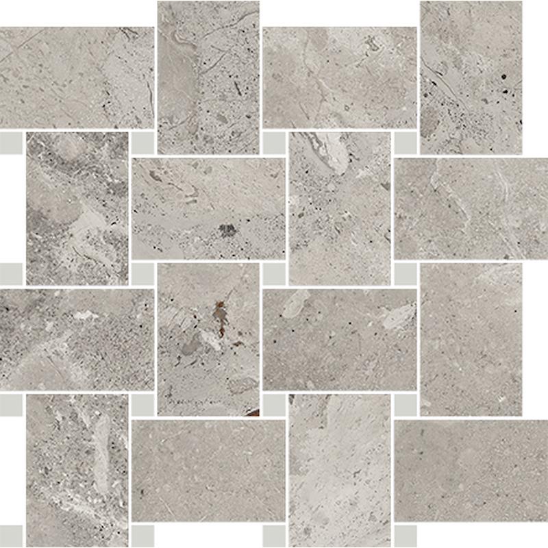 Onetile STONE Mosaico Contrasti Breccia Delicata Chiara 30x30 Matt